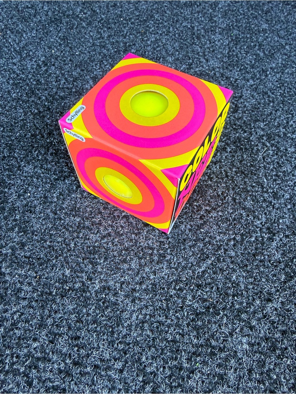 NEW NeeDoh Color Change Yellow to Orange Schylling Squishy Fidget Toy